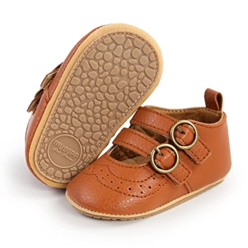 Infant Baby Girls Mary Jane Flats Non-Slip Toddler Shoes