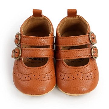 Infant Baby Girls Mary Jane Flats Non-Slip Toddler Shoes