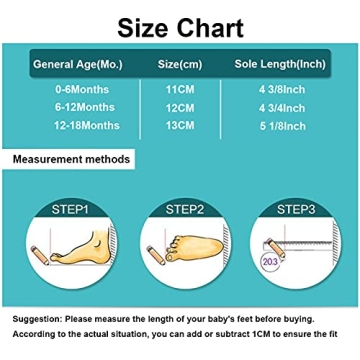 Infant Baby Girls Mary Jane Flats Non-Slip Toddler Shoes