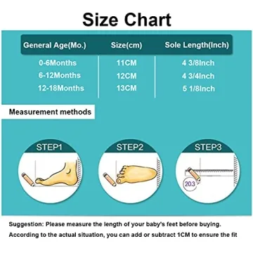 Infant Baby Girls Mary Jane Flats Non-Slip Toddler Shoes