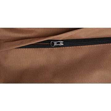 Amazon Basics Pet Car Booster Bucket Seat - 18" x 18" x 16", Tan