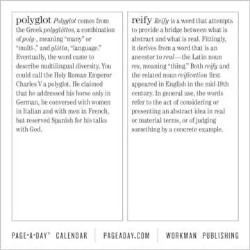 365 New Words-A-Year Page-A-Day® Calendar 2025: From the Editors of Merriam-Webster