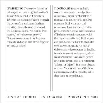 365 New Words-A-Year Page-A-Day® Calendar 2025: From the Editors of Merriam-Webster