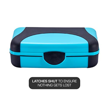 It's Academic Hard Pencil Case Set, Durable & Colorful, 2-Pack