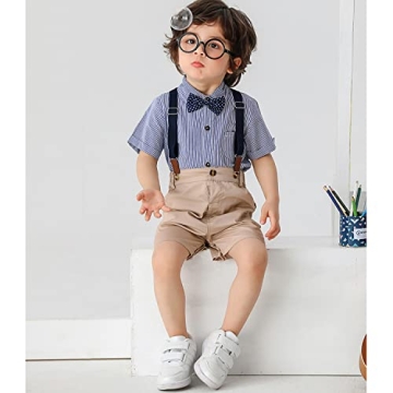 Stylish Baby Boys Gentleman Outfit - 6-9M - Perfect for Events