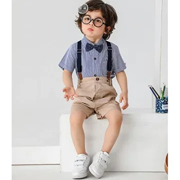 Stylish Baby Boys Gentleman Outfit - 6-9M - Perfect for Events