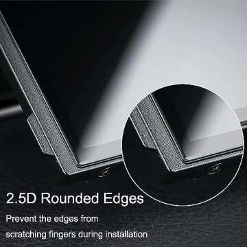 PCTC Alpha ZV-E10 Screen Protector for Sony Alpha ZV-E10 ZV-1F ZV-1 ZV-1M2 ZV-1 II Vlog Camera (3 Pack), 0.3mm 9H Hardness Tempered Glass Flim Anti-Scrach Anti-Fingerprint Anti-Bubble