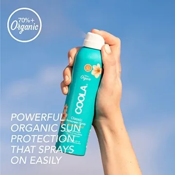 COOLA Organic SPF 30 Sunblock Spray Tropical Coconut Vegan