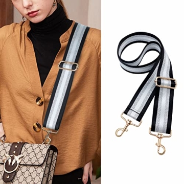 Stylish 2" Wide Adjustable Purse Strap for Crossbody Bags