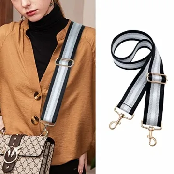 Stylish 2" Wide Adjustable Purse Strap for Crossbody Bags