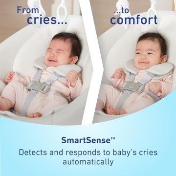 Graco SmartSense Baby Swing with Cry Detection Technology