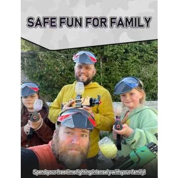 YaGee Gel Ball Blaster for Orbeez, Ideal Gifts for Christmas Stocking Stuffers, Shoots Splat Ball for Winter Outdoor Team Games or Indoor Activities & Party, Pink (Toys for Ages 14+)