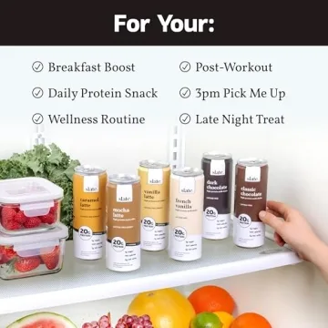 Slate Milk High Protein Milk Shake Variety Pack - Drink Healthy!