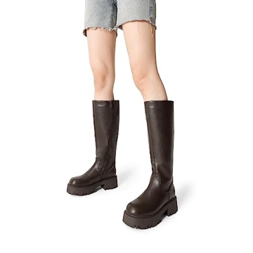 DREAM PAIRS Women Knee High Boots - Stylish Comfort