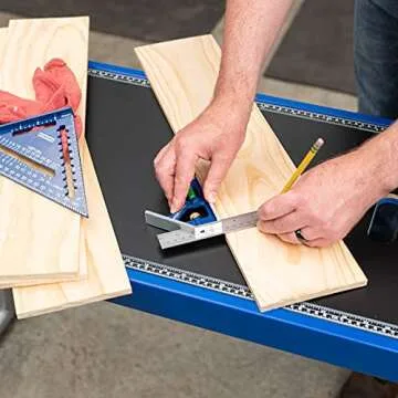 WORKPRO Aluminum Rafter and Combination Square Set - Precision Tool