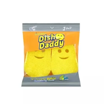 Scrub Daddy Dishwand Refills - Effortless Kitchen Cleaning Sponges