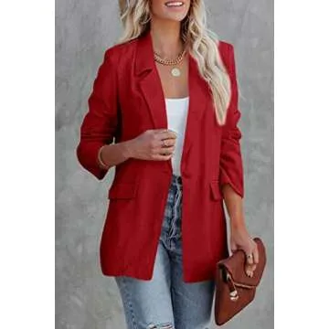 PRETTYGARDEN Women's Casual Blazer - Stylish & Comfortable