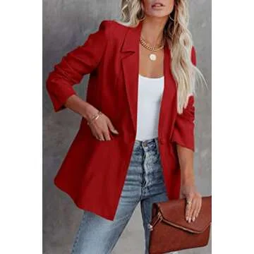 PRETTYGARDEN Women's Casual Blazer - Stylish & Comfortable
