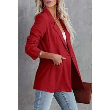 PRETTYGARDEN Women's Casual Blazer - Stylish & Comfortable