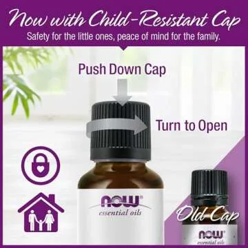 NOW Essential Oils, Tea Tree Oil, Cleansing Aromatherapy Scent, Steam Distilled, 100% Pure, Vegan, Child Resistant Cap, 1-Ounce