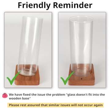 1 Pack Incense Holder for Sticks, Insence-Stick Holder Ash Catcher with Removable Glass [Anti-Ash Flying], Mess-Free Incense Burner Holder, Perfect for Meditation Yoga Relaxation, Home Decor