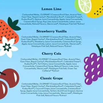 Fruity Fun OLIPOP Prebiotic Soda Pack - 12 Cans