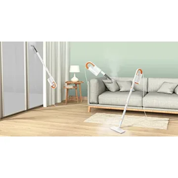 Newbealer 2 in 1 Steam Mop & Handheld Steamer for Quick Cleaning