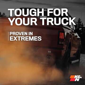 K&N High-Flow Air Filter for Dodge Ram Trucks