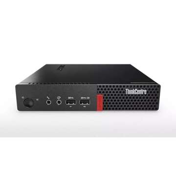 Lenovo ThinkCentre M910q Tiny Desktop - Compact PC with Powerful Performance