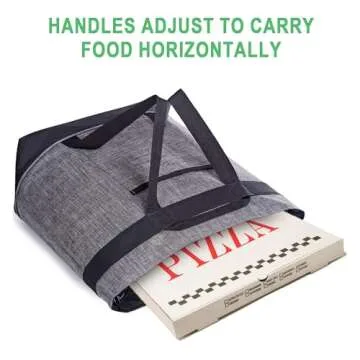 BeeGreen Insulated Cooler Bags Waterproof Soft Cold Bag for Pincin Grocery Travel Large Collapsible Food Lunch Bag with Zippered Top Leak Proof Portable Thermal Bag with Handles