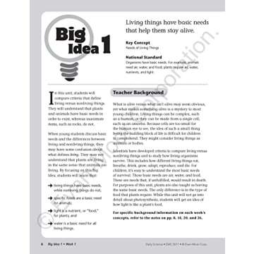 Evan-Moor Daily Science Book, Grade 1