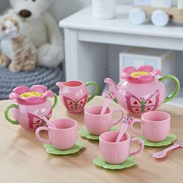 Melissa & Doug Bella Butterfly Tea Set (FFP)