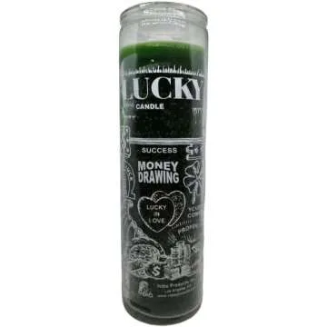 INDIO 7 Day Glass Candle - Attract Money & Prosperity