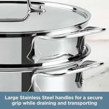 All-Clad 8 Quart Multi-Pot with Strainer - Versatile Cookware