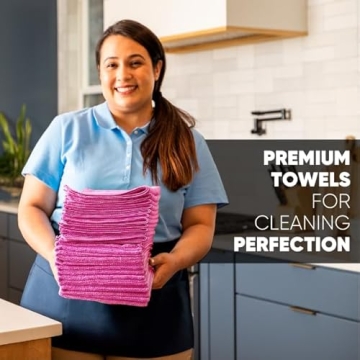 12" x 12" MW Pro Microfiber Cloths | 12 Pack | Premium Cleaning