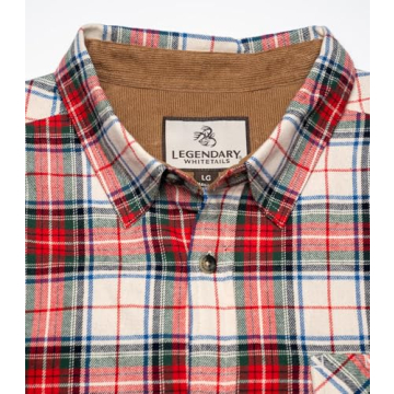 Legendary Whitetails Flannel Shirt Up to 5XL for Comfort