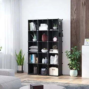 C&AHOME 16-Cube Modular Storage Organizer for Home