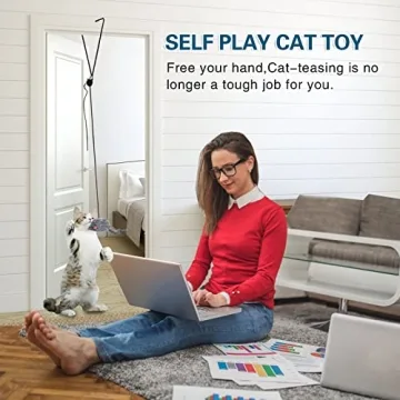 Kalimdor Interactive Cat Toy for Indoor Cats and Kittens