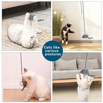 Kalimdor Interactive Cat Toy for Indoor Cats and Kittens