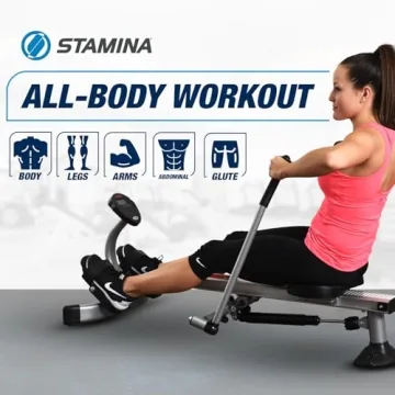 Stamina BodyTrac Glider 1050 Hydraulic Rowing Machine