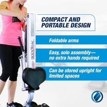 Stamina BodyTrac Glider 1050 Hydraulic Rowing Machine