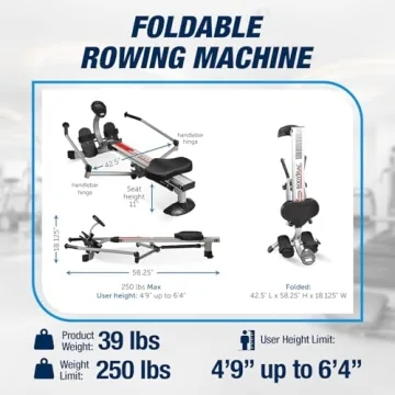 Stamina BodyTrac Glider 1050 Hydraulic Rowing Machine
