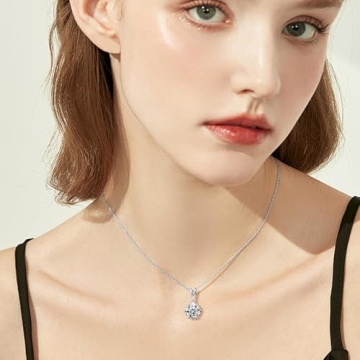 Elegant Moissanite Necklace - Perfect Gift for Her