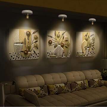 KANESIKI Spotlights – Dimmable LED Lighting for Art & Decor