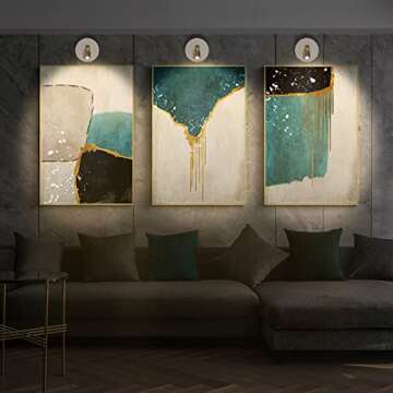 KANESIKI Battery Operated Spotlights for Art & Decor