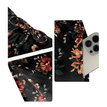 Yincro Women's Flowy Maxi Skirt - Stylish Summer Essential