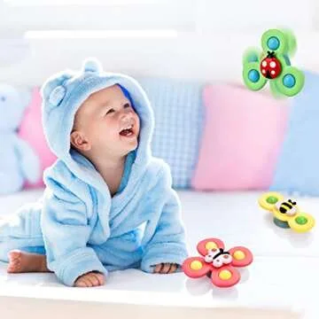 Suction Toys for Baby - Fun Bath & Travel Gifts