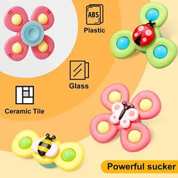 Suction Toys for Baby - Fun Bath & Travel Gifts