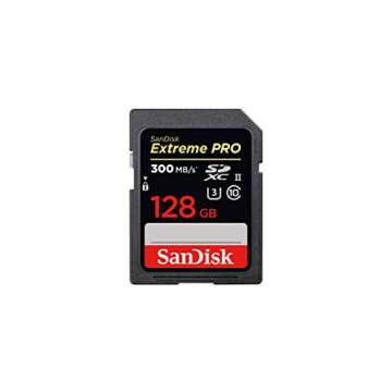 SanDisk 128GB SDXC Extreme Pro Bundle with Card Reader