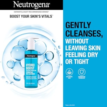 Neutrogena Hydro Boost Hydrating Facial Cleanser 7.8 FL OZ